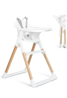 Munchkin® Float™ Easy Clean Foldable Baby High Chair - Compact Modern Design - Image 1 of 4