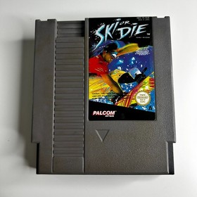 Ski or Die (Nintendo NES, 1990 PAL A) Palcom Software Sports Tested & Working