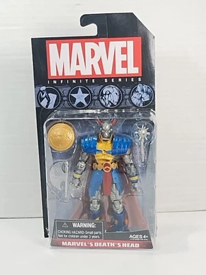Figura de acción Marvel Infinite Series Marvel's Death's Head 3,75" Hasbro 2013 NUEVO Foto 1 de 4