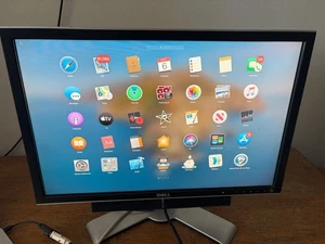 Dell 2407WFP UltraSharp 24" Wide LCD Monitor w/4-Port USB Hub 6ms VGA DVI & SPKR - Picture 1 of 21