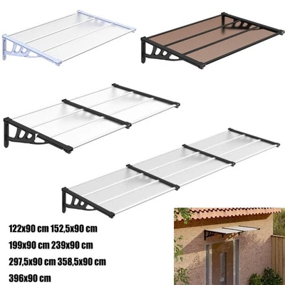 Haustürvordach Überdachung Haustürdach Vordach Haustür Türdach Pultvordach Tür - Bild 1 von 4