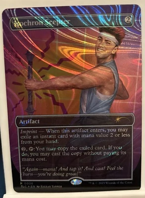 🌟 Isochron Scepter HALO FOIL 💫 Encyclopedia 📖  Secret Lair MTG 🌟 - Image 1 of 2