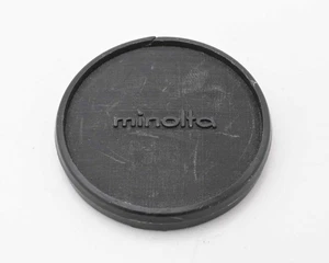 Genuine Minolta Plastic 51mm Push-On Front Lens Cap 49mm Filter Front (#18916) - Picture 1 of 2