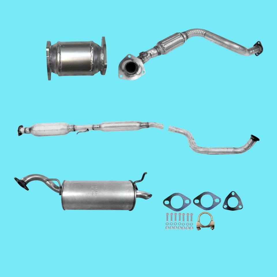 Cat, Flex Pipe, Res & Muffler 2007-2008 Chevrolet Aveo5 1.6L Hatchback - Image 1 of 1