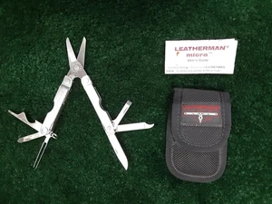 LEATHERMAN MULTI TOOL w Scissors Made in USA + Sheath & Users Guide NOS - Picture 1 of 6