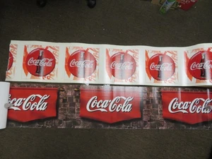 2 VTG COCA COLA CORRUGATED CARDBOARD BOARDERS - Picture 1 of 6
