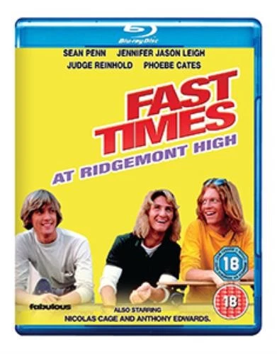 FAST TIMES AT RIDGEMONT - Region B Blu Ray *BRAND NEW* - Image 1 of 1