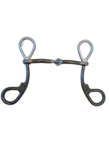 Jerry Beagley Short Shank Teardrop Snaffle Bit 5