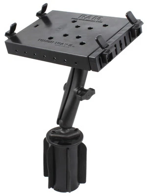 RAM Cupholder Mount for Tablets, Netbooks, Smaller Laptops to 11.12" Wide - Image 1 of 4