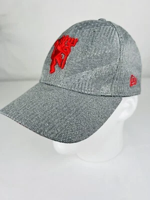 Manchester United FC New Era Jersey Grey Red Cap Football Soccer - Image 1 of 4
