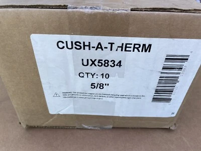 ЗАЖИМ ПОДУШКИ CUSH-A-THERM UX5834 5/8 ДЮЙМА КОРОБКА ИЗ 10 - Изображение 1 из 4