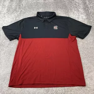 Camisa polo Under Armour University of South Carolina para hombre 2XL XXL manga corta - Imagen 1 de 8