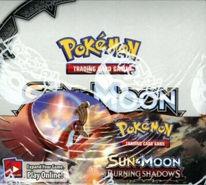 Pokemon Sun & Moon Burning Shadows Booster Box Factory Sealed 36 Packs - Picture 1 of 1
