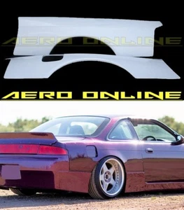 +30mm Rear Fenders Pair For Nissan 200sx S14 / S14A Silvia - Picture 1 of 1