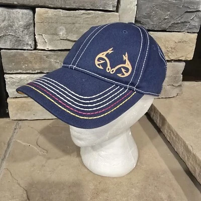 Gorra Exterior Realtree Astas Logo Sombrero de Pesca Damas Ajuste Ajustable, Azul Foto 1 de 4