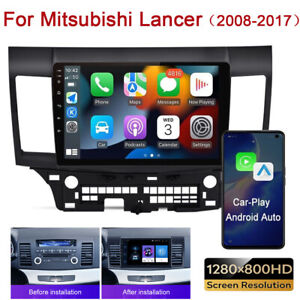 Carplay For Mitsubishi Lancer 2008-2017 10.1" Android 12.0 Car Stereo Radio GPS 