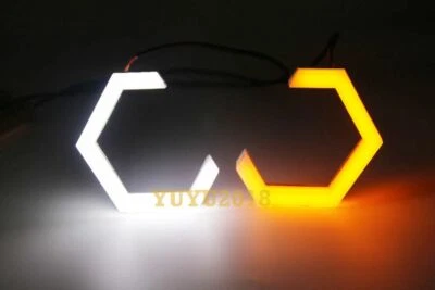 Switchback LED hexagon halos for Subaru Impreza WRX STI Legacy OutbacK angel eye - Image 1 of 4