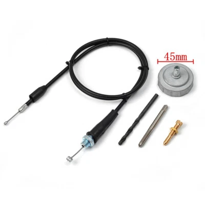 Kit eliminador de extracción de puertas cable de acelerador y tornillo de ralentí de tapa para blaster 200 YFS Foto 1 de 4