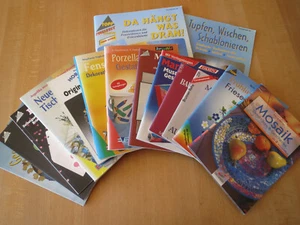 großes Konvolut an Bastelbüchern, Englisch Verlag, Topp Verlag, Brunnen, top !! - Bild 1 von 8