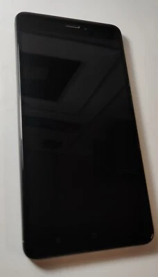 Xiaomi Redmi Note 4 32GB Black Smartphone No Power- Not Working #215B For Parts  - Image 1 of 2