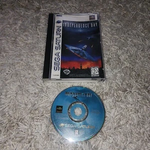 Independence Day (Sega Saturn, 1997) Complete in Case w/ Manual *See Pics - Picture 1 of 6