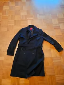 Hugo Trenchcoat "Maluks" - schwarz - Größe 50 - wie neu - Bild 1 von 17