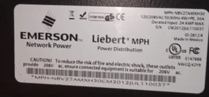 Liebert MPH-NBV27AMXH30 27-Outlets 8.6kW PDU - Picture 1 of 11
