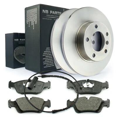Front Brake Rotors 286mm Full Brake Pads for BMW 3 3 Series Compact 316i 318ti TDS - Image 1 of 2