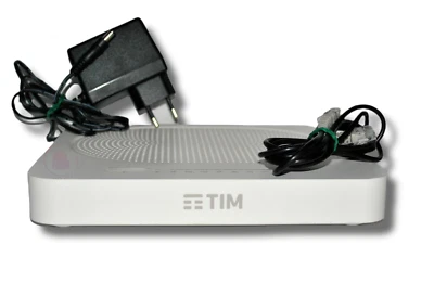 MODEM SMART TIM TECHNICOLOR ROUTER WIFIADSL FIBRA 100MEGA AGCOMBO HUB TIM BIANCO - Immagine 1 di 2