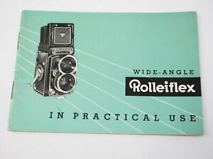 Rolleiflex Wide Angle Instruction Manual