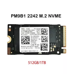 Samsung PM9B1 512GB 1TB M.2 2242 NVMe PCIe Gen 4x4 SSD For Dell HP Lenovo Laptop - Picture 1 of 9