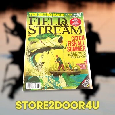 2011 June FIELD & STREAM Magazine, Catch Huge Fish! THE RETRO ISSUE! - Image 1 of 4