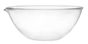 ABGIL Borosilicate Glass Evaporating Dish, Flat Bottom with Pour Out - Picture 1 of 3
