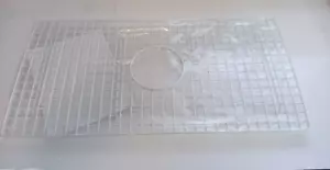 Rohl 113210 WSG3318WH Wire Basin Rack for the RC3318 Kitchen Sinks, White - Picture 1 of 4