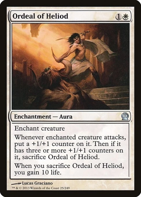 MTG UC REGULAR - THS: THEROS - LP - ORDEAL OF HELIOD 25/249 - Image 1 of 1