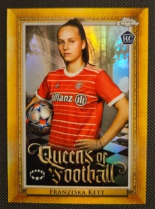 2022-23 Topps Chrome UEFA Womens Queens of Football #Q-6 Franziska Kett RC! - Picture 1 of 2