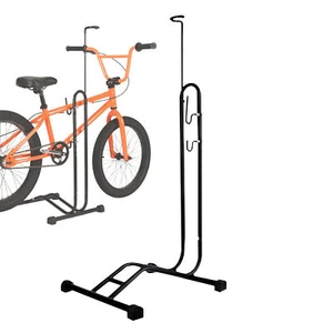Bicycle Storage Floor Rack Bike Freestanding Display Holder Stand Garage Home - Picture 1 of 10