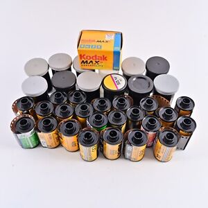 35mm Film Lot -24 Rolls- KODAK Gold, Super, Max, Kodachrome, EXPIRED