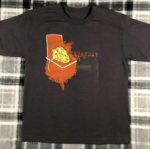 Vtg Thursday Band Short Sleeve Cotton Black All Size T Shirt For Men JU289 - Picture 1 of 3