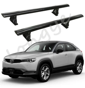 2PCS Cross bar Crossbar Carrier Fits for Mazda MX-30 2020-2023 Without Roof Rack - Picture 1 of 9