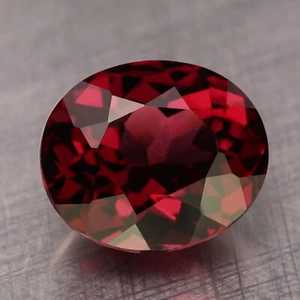 Video 2,89ct natürlicher Rhodolith Granat Tansania lebendiger rötlicher rosa Farbton B563 - Bild 1 von 3