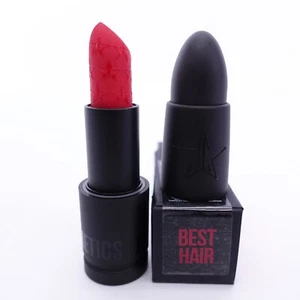 Jeffree Star Velvet Trap Lipstick Best Hair Hot Red Orange New - Picture 1 of 14