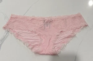 Victoria's Secret Dream Angels Lace-Trim Hipkini Panty Blush Pink - Picture 1 of 1