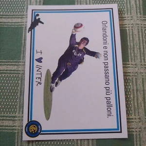 CARTOLINA CALCIO INTER PAOLO ORLANDONI SPONSOR PIRELLI 2005/2006 PROMOCARD - Foto 1 di 2