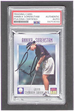 Annika Sorenstam Signed 1996 Sports Illustrated for Kids II #466 (PSA) - Rookie