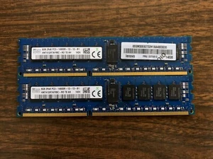 Hynix 8GB 2Rx8 DDR3 1866Mhz PC3-14900R HMT41GR7AFR8C-RD ECC Server Memory Module - Picture 1 of 1