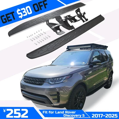 estriberas peldaños laterales aptos para Land Rover Discovery 5 L462 2017-2025 barra Nerf Foto 1 de 4