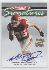 2003 Topps Total Signatures Marc Boerigter #TS-MBO Auto