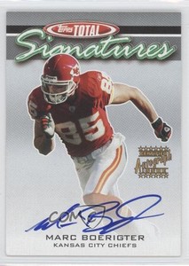 2003 Topps Total Signatures Marc Boerigter #TS-MBO Auto