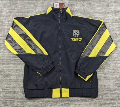 Mitchell & Ness Columbus Crew SC Windbreaker Jacket NWT Size Medium Cover